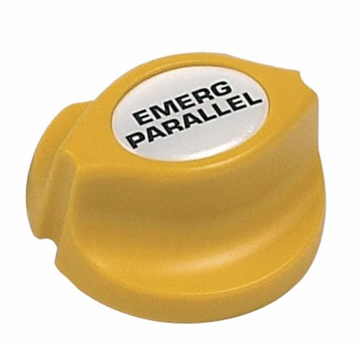 BEP Marine Emergency Parallel Battery Knob, Yellow Easy Fit