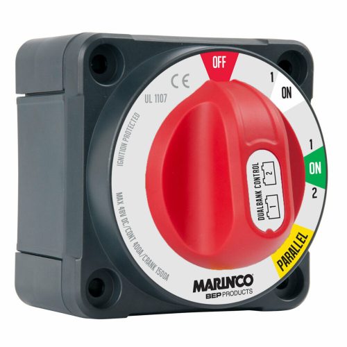 BEP Marine Pro Installer 400A Dual Bank Control Switch, (Dupla akkumulátor kapcsoló)