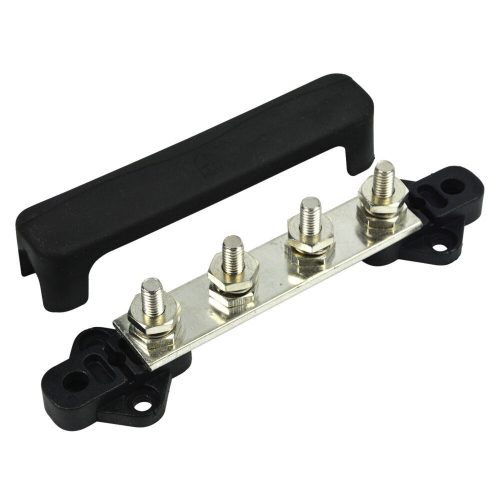 BEP Marine Multi Purpose Buss Bar - 4 Way 1/4" Studs/150A