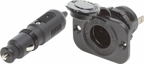 Blue Sea Systems 12VDC Plug with DashSocket 1010/1011, (szivargyújtó)