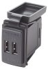 Blue Sea Systems 12/24VDC Dual USB Charger 4.8A Switch, (USB töltő)