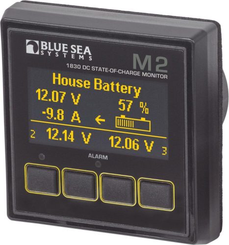 Picture 1/3 - Blue Sea Systems Monitor M2 OLED DC SOC