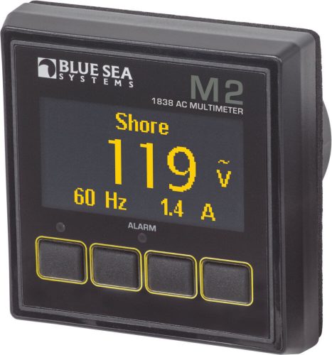 Picture 1/3 - Blue Sea Systems Monitor M2 OLED AC Multimeter