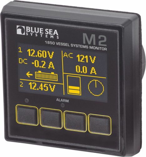 Blue Sea Systems M2 Vessel Monitor System VSM, (kijelző)