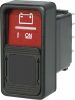 Picture 1/2 - Blue Sea Systems Switch Contura SPDT On-On Red, Guard