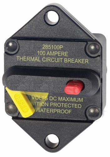 Blue Sea Systems Circuit Breaker, Bus 285 Panel 100A