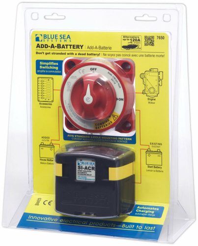 Blue Sea Systems Add-A-Battery Kit - 120A