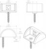 Lumitec Andros LED Courtesy Light - White  (12db)