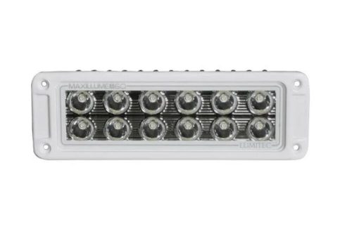 Lumitec Maxillume h60 Flush Mount LED Flood Light - White