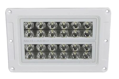 Lumitec Maxillume h120 Flush Mount LED Flood Light - Süllyesztett rögzítésű LED-es fényszóró - Fehér