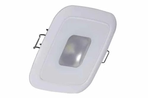 Lumitec Square Mirage LED Down Light - White/Red/Blue  (6db)