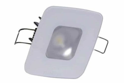 Lumitec Square Mirage LED Down Light - Warm White  (6db), (Négyzet alakú LED lámpa)