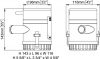 Marco UP1500 12V Submersible pump 95 l/min