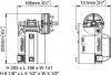 Marco UP3-CK portable gear pump kit 4 gpm, (Hordozható szivattyú csomag, 15 liter/perc, 12V)