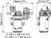 Marco UP3/E 12/24V (Víznyomás-szabályozó rendszer, 15 l/perc, 12/24V)