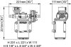 Marco UP6/E 24V 3,5 bar high pressure, electronic water pressure pump 26 l/min