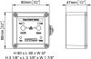 Marco PCS 12/24V Vezérlőpanel elektronikus szivattyúkhoz