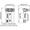 Marco VP45 Battery kit with 11.9 gpm vane pump, (Diesel transzfer pumpa, 45 liter/perc, 12V)