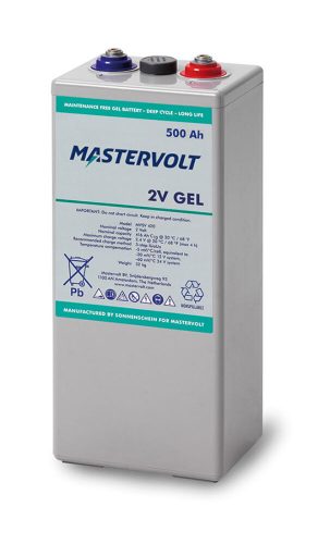 Mastervolt MVSV 500 akkumulátor  (6db)