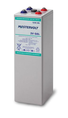 Mastervolt MVSV 1250 akkumulátor  (6db)