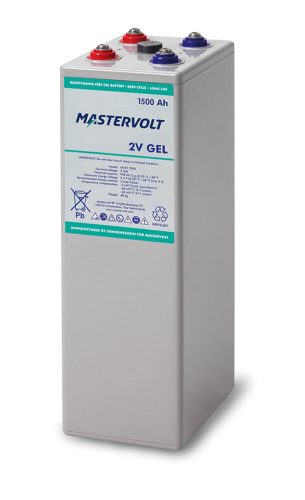 Mastervolt MVSV 1500 Gél akkumulátor  (6db)