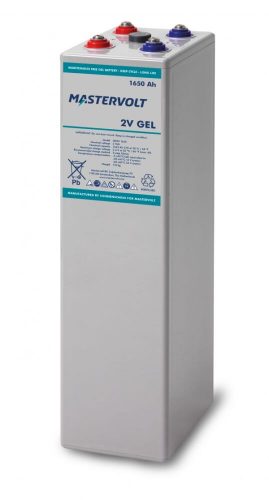 Mastervolt MVSV 1650 Gél akkumulátor  (6db)