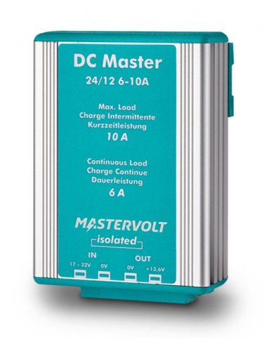 Mastervolt DC Master 24/12-6 (Izolált)  Feszültségátalakító