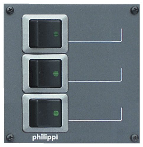 Philippi STV 203, (kapcsoló panel)