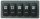 Philippi Watertight panel with 5 circuit breakers 10 A - STV 715, (Vízzáró panel 5 megszakítóval)