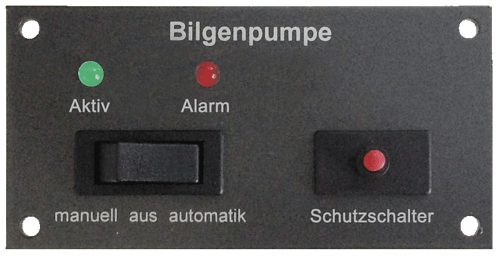 Philippi Bilge pump panel BPA 202 (without acoustic alarm) - BPA 202