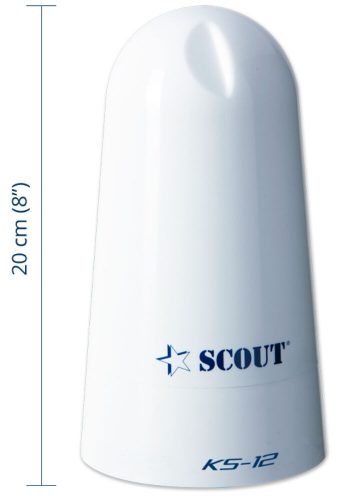 Scout KS-12 VHF antenna 0,2 m (8″) high, (VHF antenna)