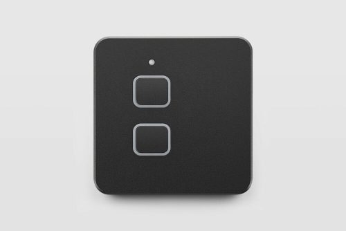 Simarine Nereide Light switch – 2 gombos kapcsoló (fekete)