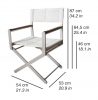 Valdenassi OSKAR Director Chair / Silver