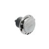 WhisperPower Shore Inlet 32 A, Stainless steel, with cover